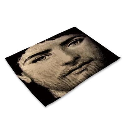 Cotton linen table mat