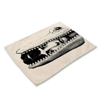 Cotton linen table mat