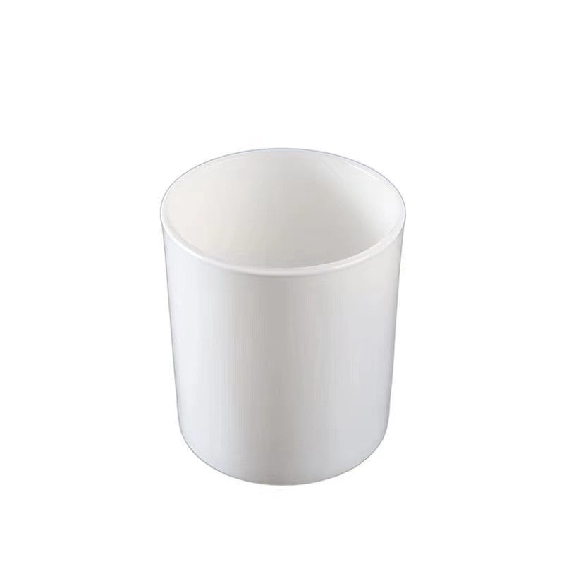 Candlestick Diy Glass Jar Colored Frosted Glass Container