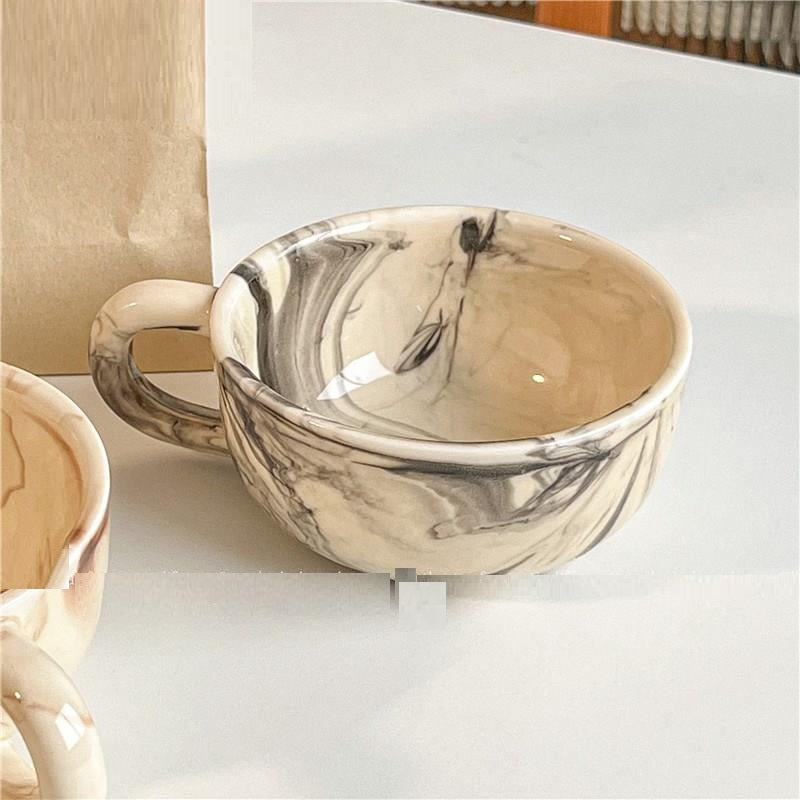 Handmade Vintage Premium Marbled Ceramic Mug